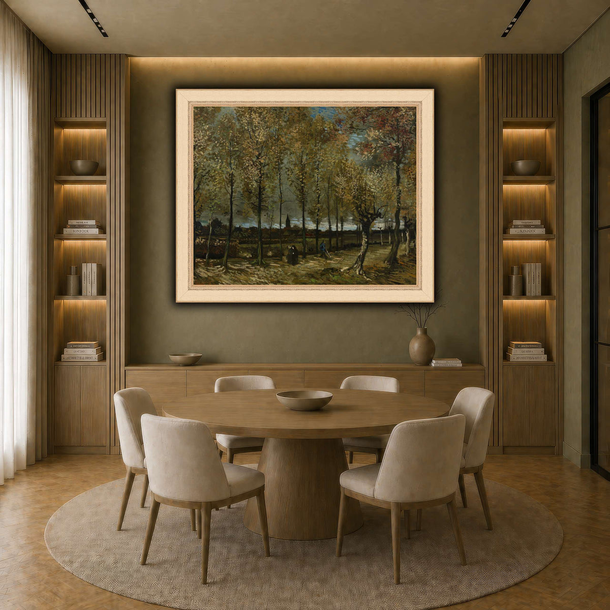 Vincent_van_Gogh_-_Poplars_near_Nuenen earth-dining room