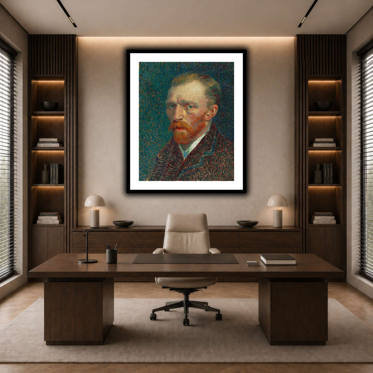 Vincent_van_Gogh_-_Self-Portrait dark neutral-office