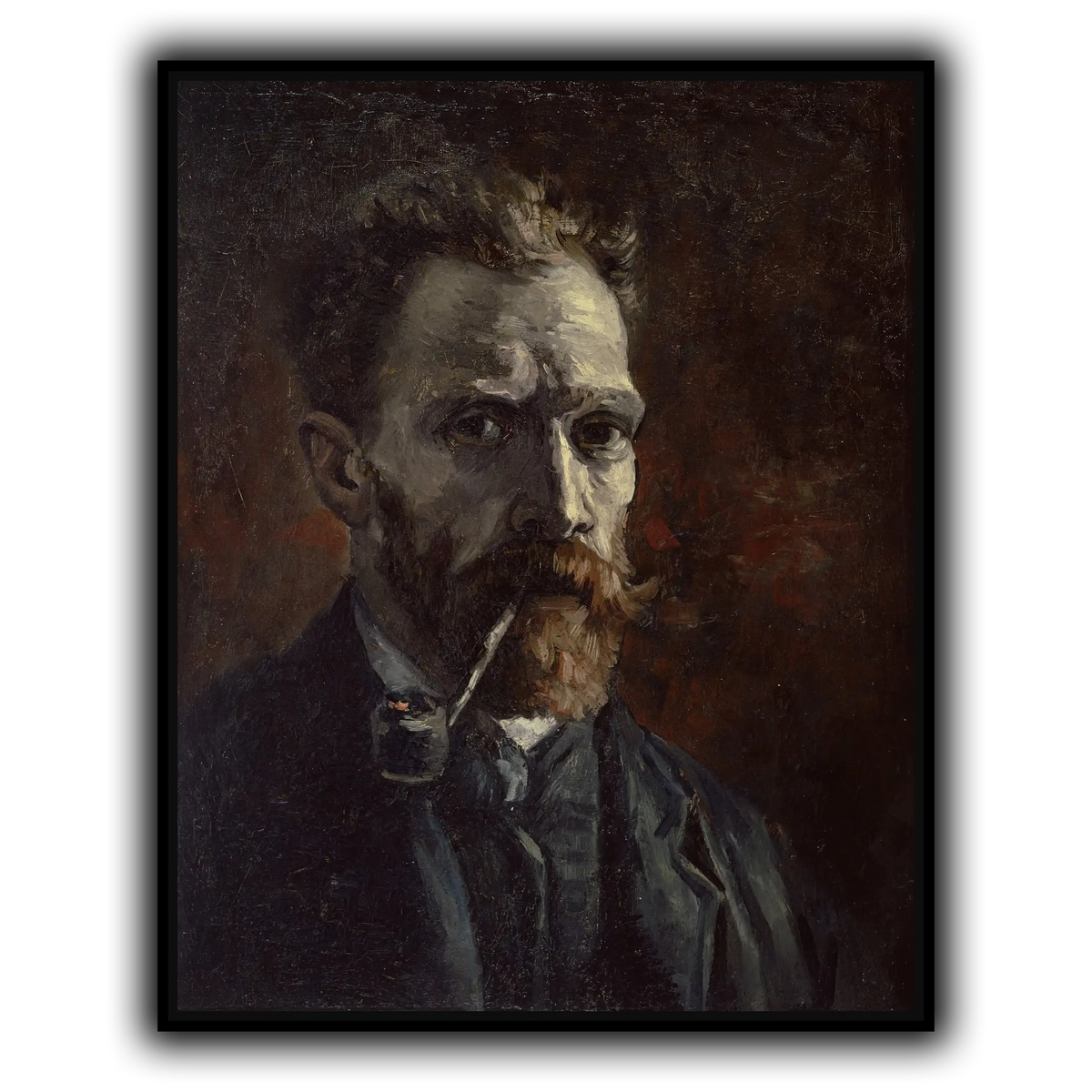 Vincent_van_Gogh_-_Self-portrait_with_pipe