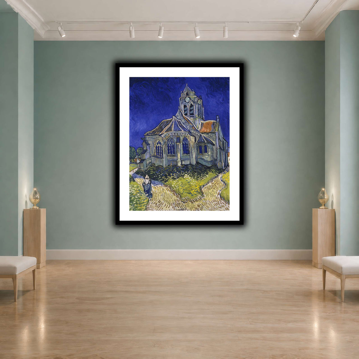 Vincent_van_Gogh_-_The_Church_in_Auvers-sur-Oise,_View_from_the_Chevet cool-agallery