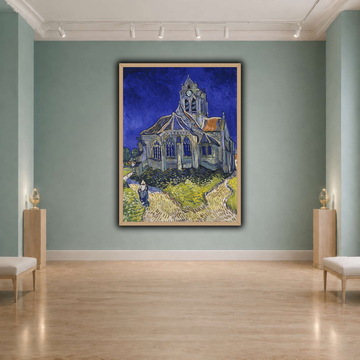 Vincent_van_Gogh_-_The_Church_in_Auvers-sur-Oise,_View_from_the_Chevet cool-agallery