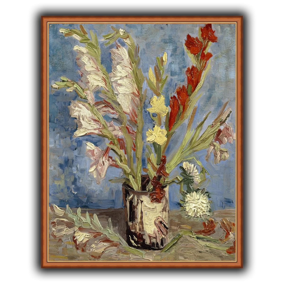 Vincent_van_Gogh_-_Vaas_met_tuingladiolen_en_Chinese_asters