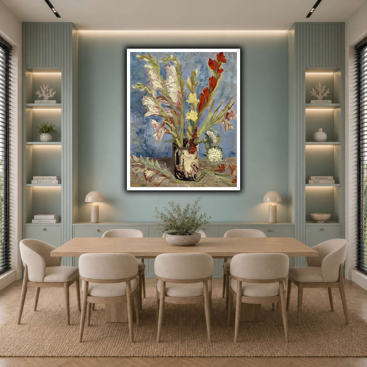 Vincent_van_Gogh_-_Vaas_met_tuingladiolen_en_Chinese_asters cool-dining