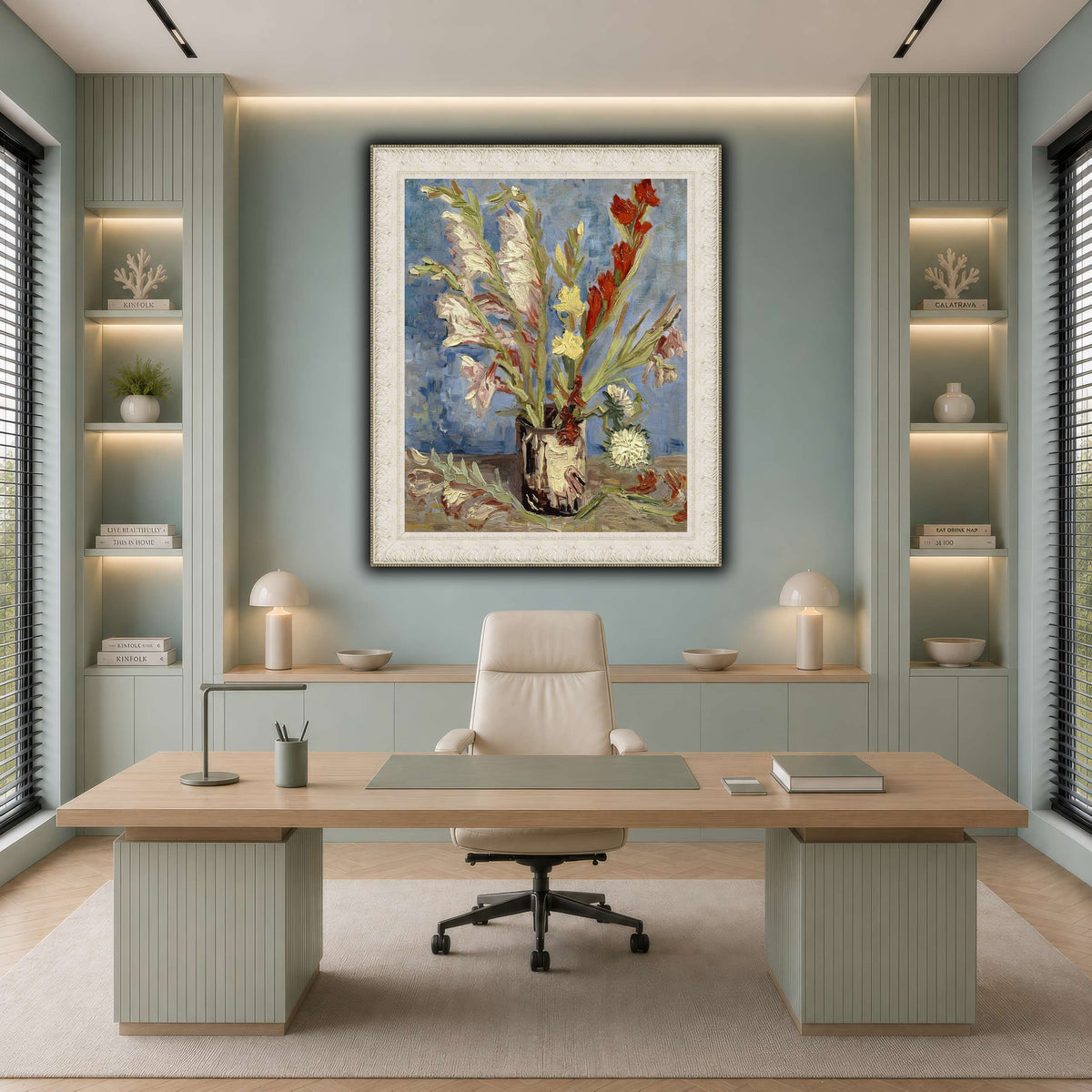 Vincent_van_Gogh_-_Vaas_met_tuingladiolen_en_Chinese_asters cool-office