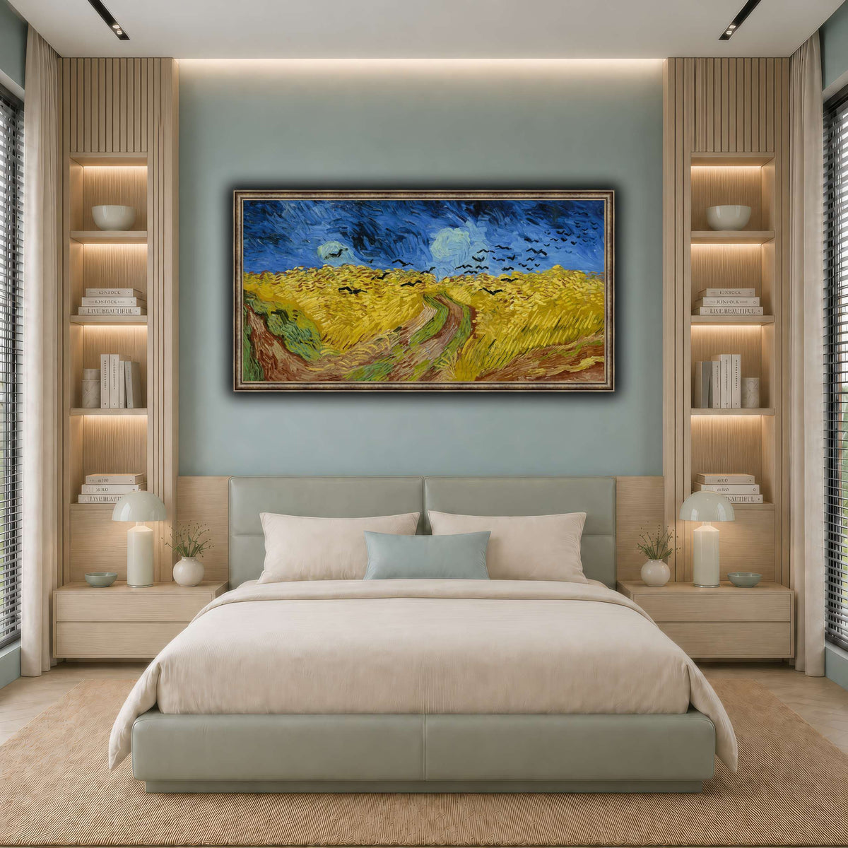 Vincent_van_Gogh_-_Wheatfield_with_crows cool-bedroom