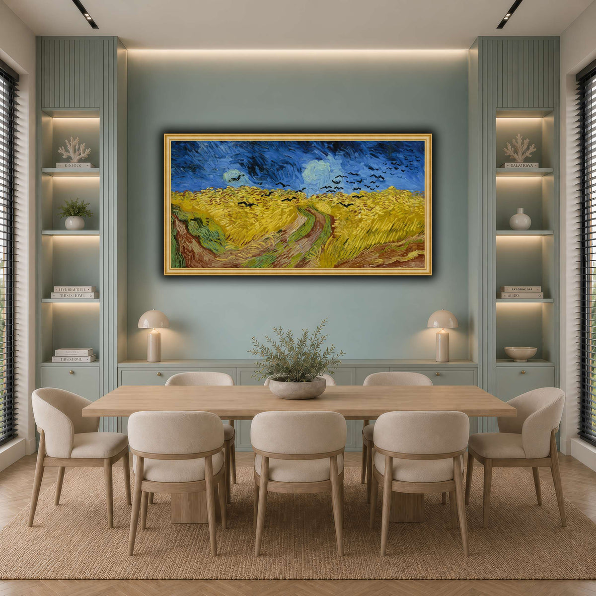 Vincent_van_Gogh_-_Wheatfield_with_crows cool-dining