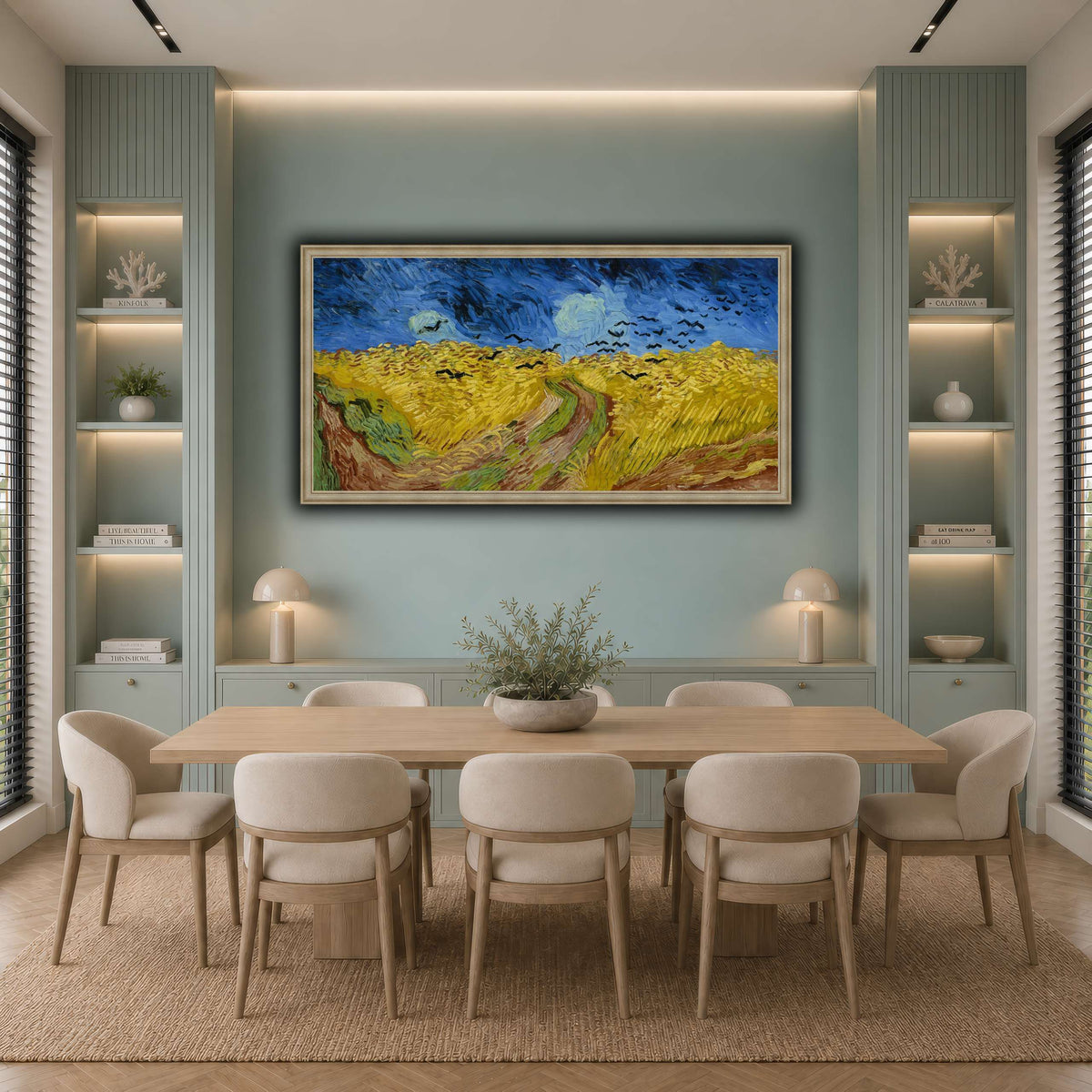 Vincent_van_Gogh_-_Wheatfield_with_crows cool-dining