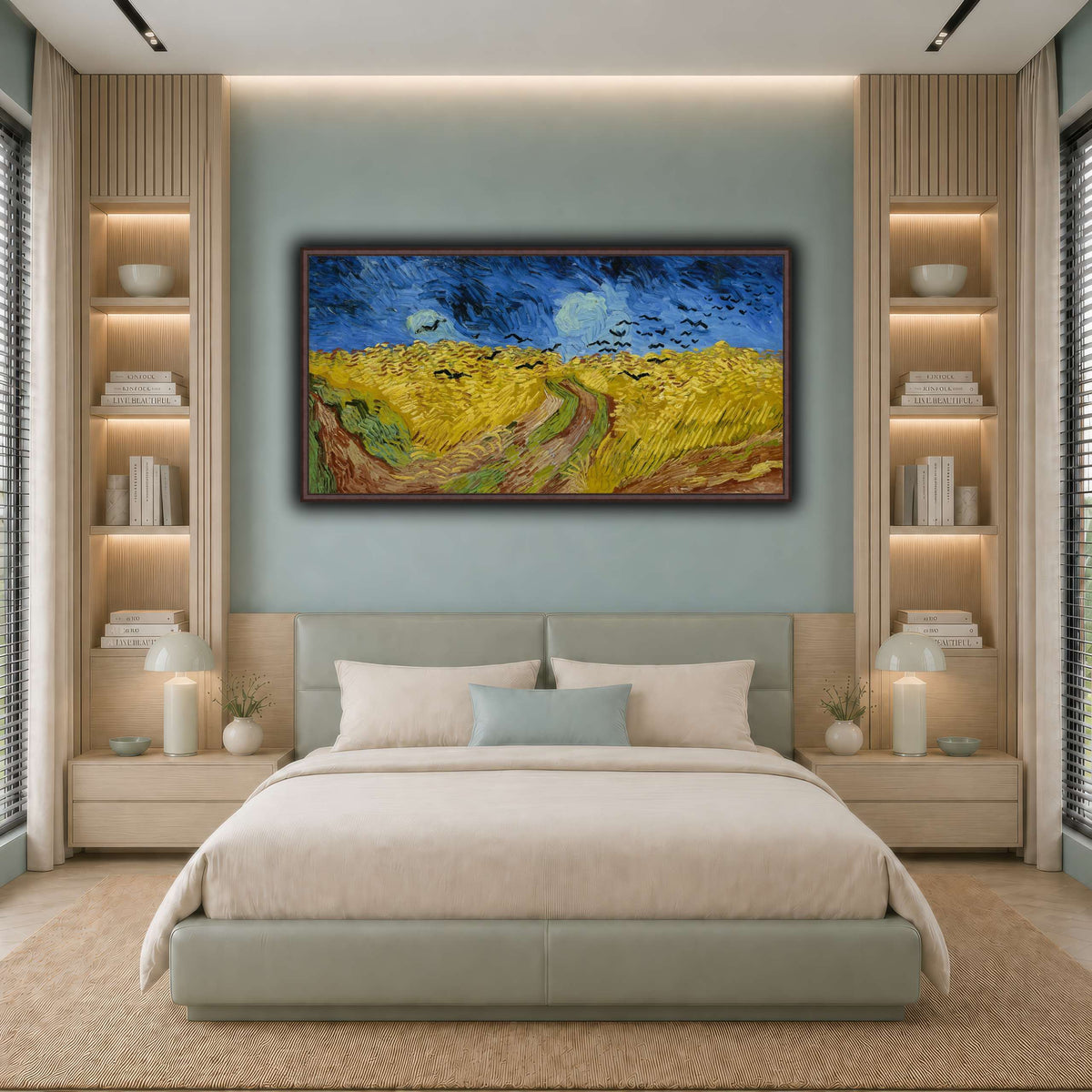 Vincent_van_Gogh_-_Wheatfield_with_crows cool-bedroom