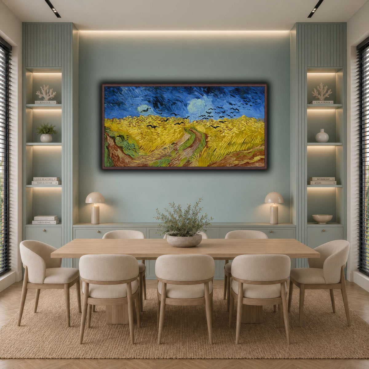 Vincent_van_Gogh_-_Wheatfield_with_crows cool-dining