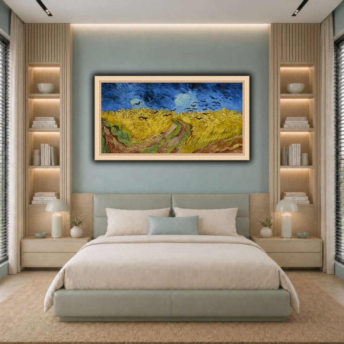 Vincent_van_Gogh_-_Wheatfield_with_crows cool-bedroom