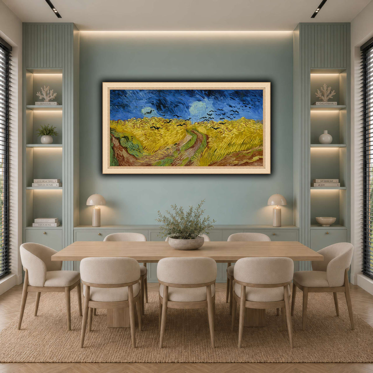 Vincent_van_Gogh_-_Wheatfield_with_crows cool-dining