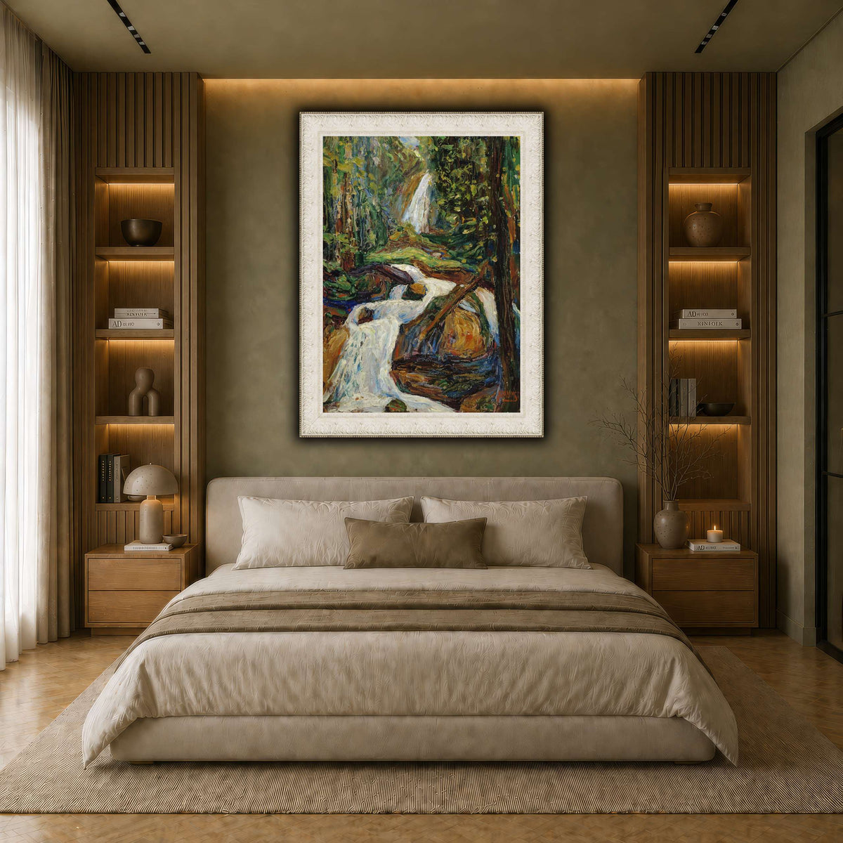 Wassily_Kandinsky_-_Kochel_–_Wasserfall earth-bedroom