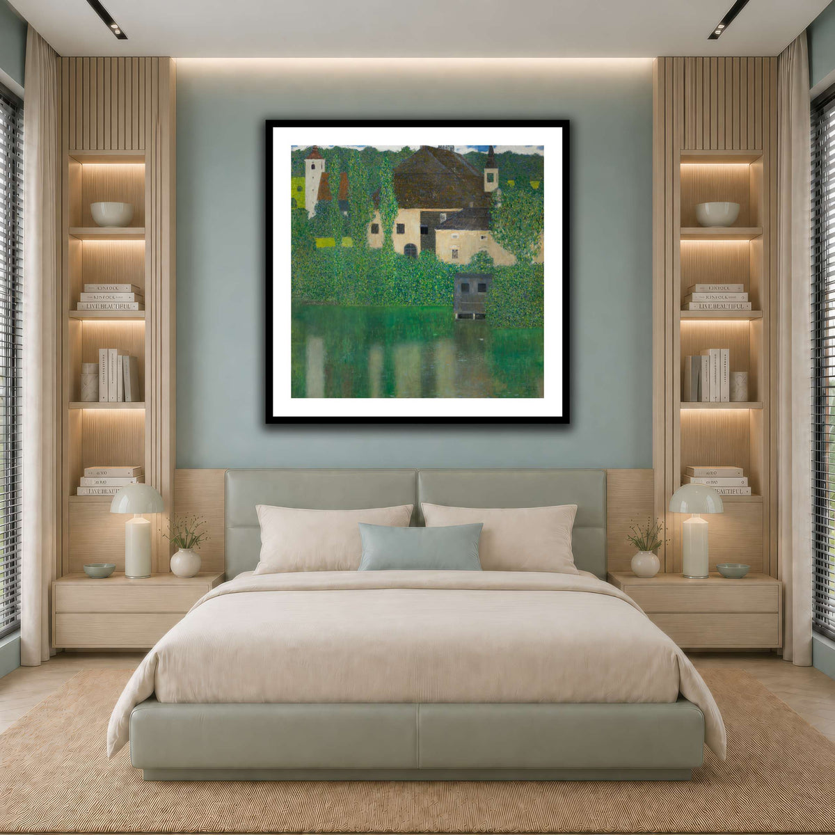 Water_Castle_(Klimt) cool-bedroom