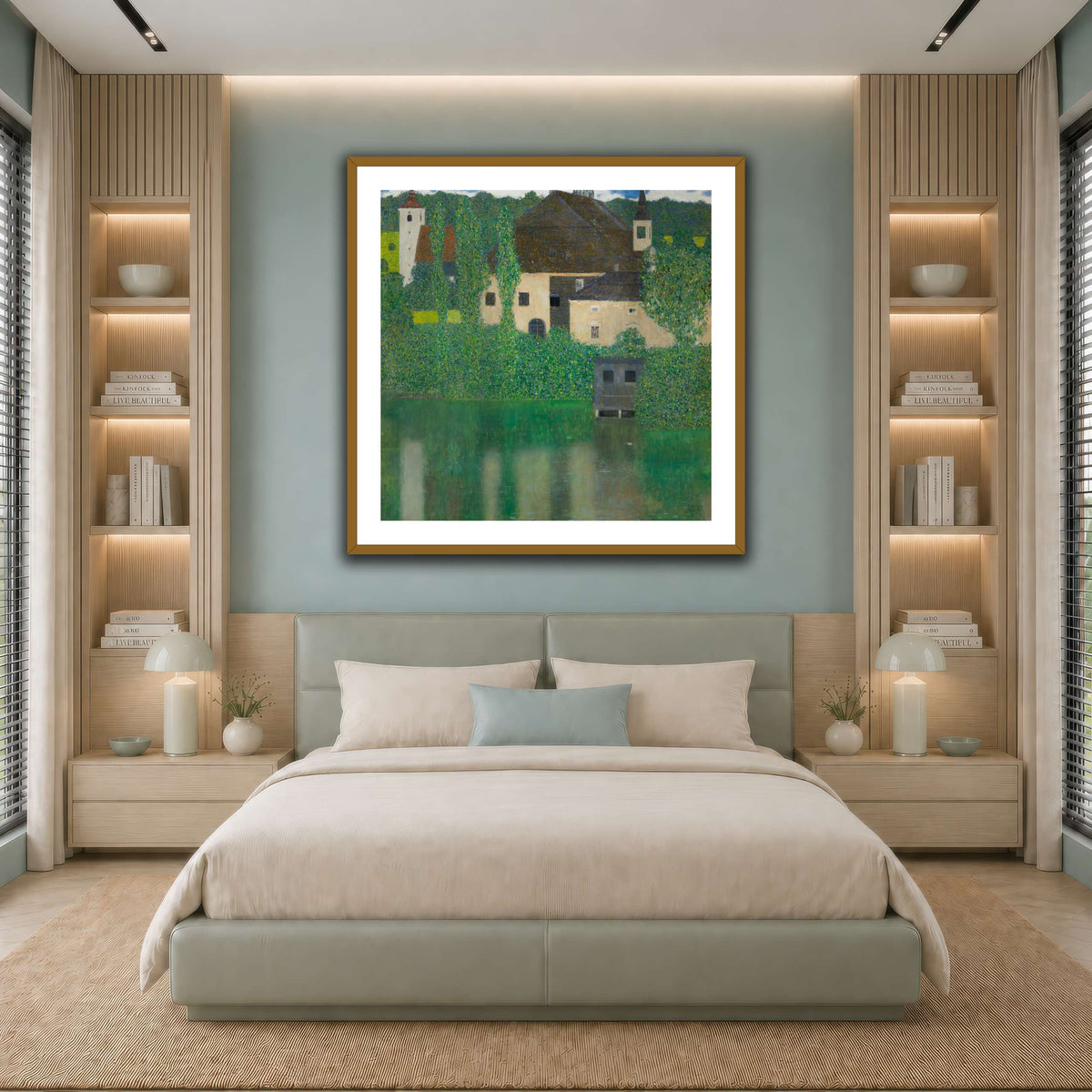 Water_Castle_(Klimt) cool-bedroom