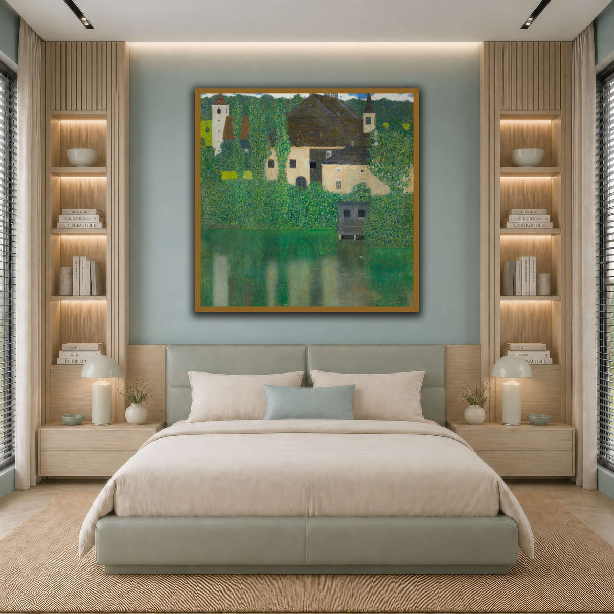 Water_Castle_(Klimt) cool-bedroom