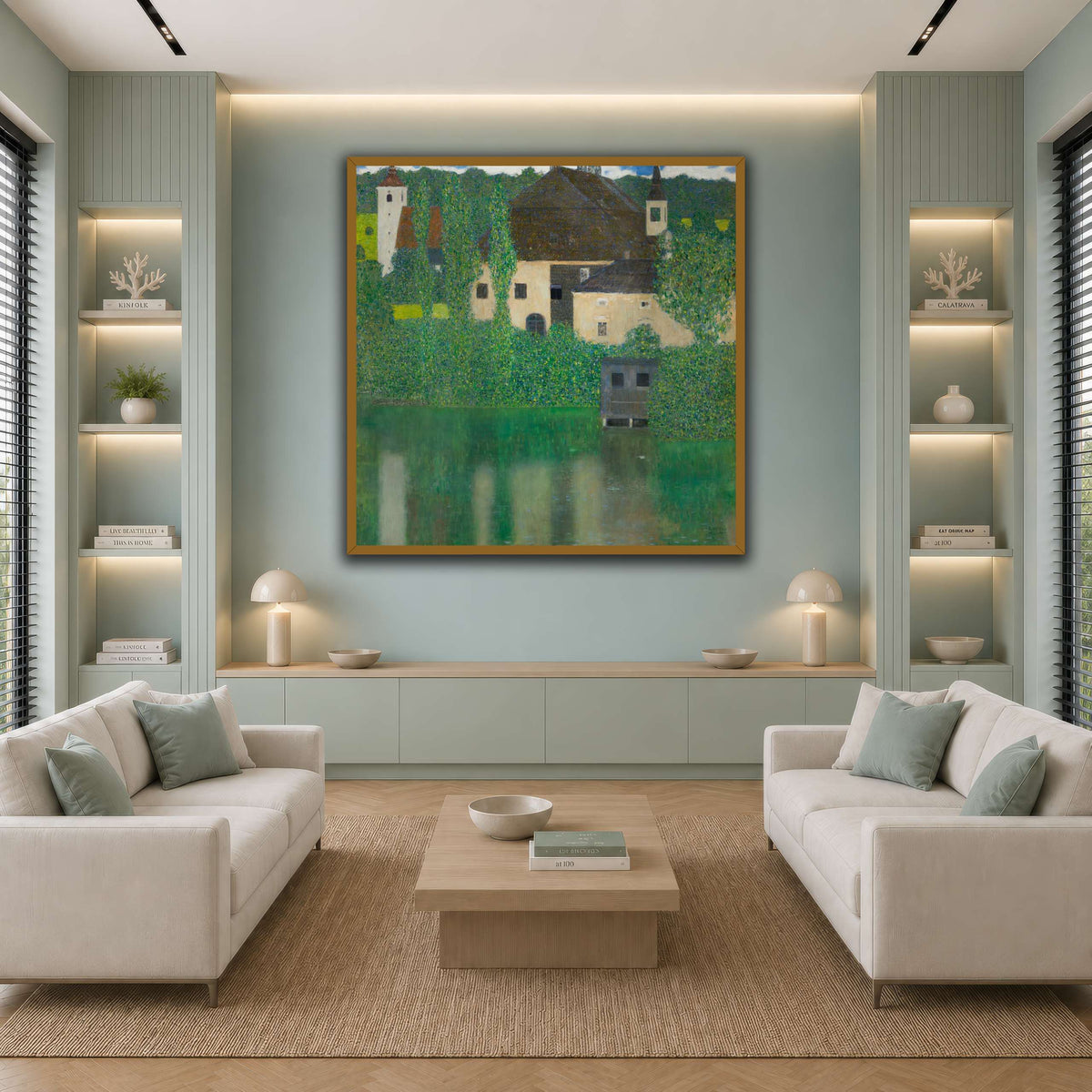 Water_Castle_(Klimt) cool-living room
