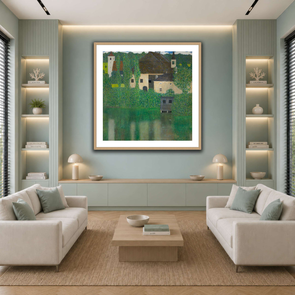 Water_Castle_(Klimt) cool-living room