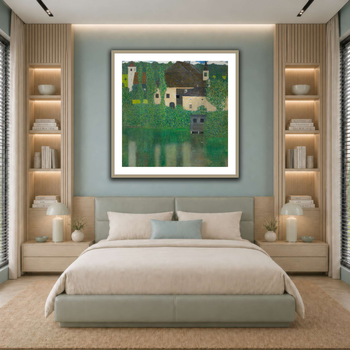 Water_Castle_(Klimt) cool-bedroom