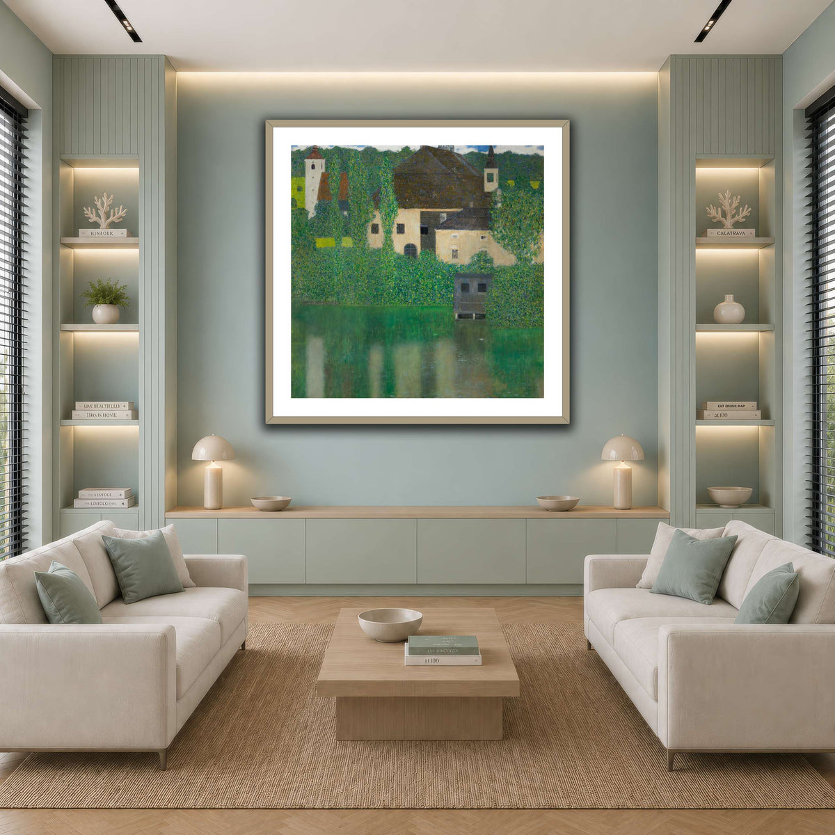Water_Castle_(Klimt) cool-living room