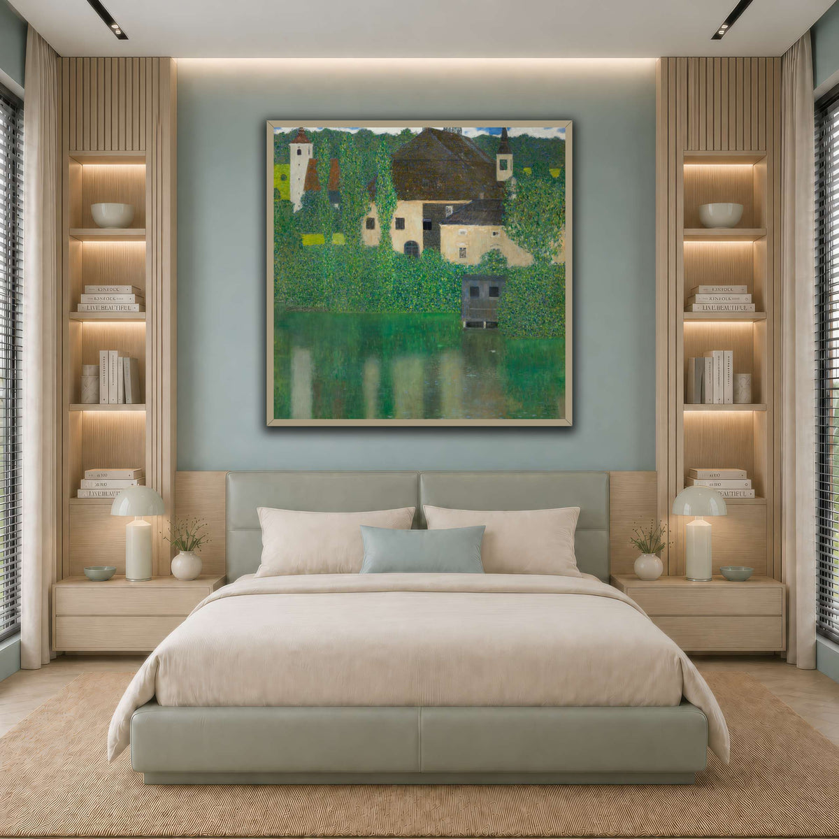 Water_Castle_(Klimt) cool-bedroom
