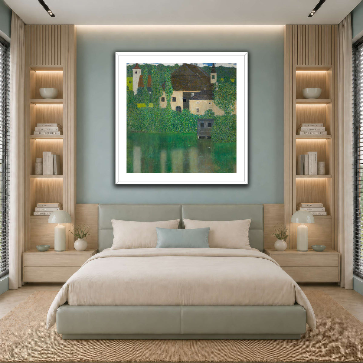 Water_Castle_(Klimt) cool-bedroom