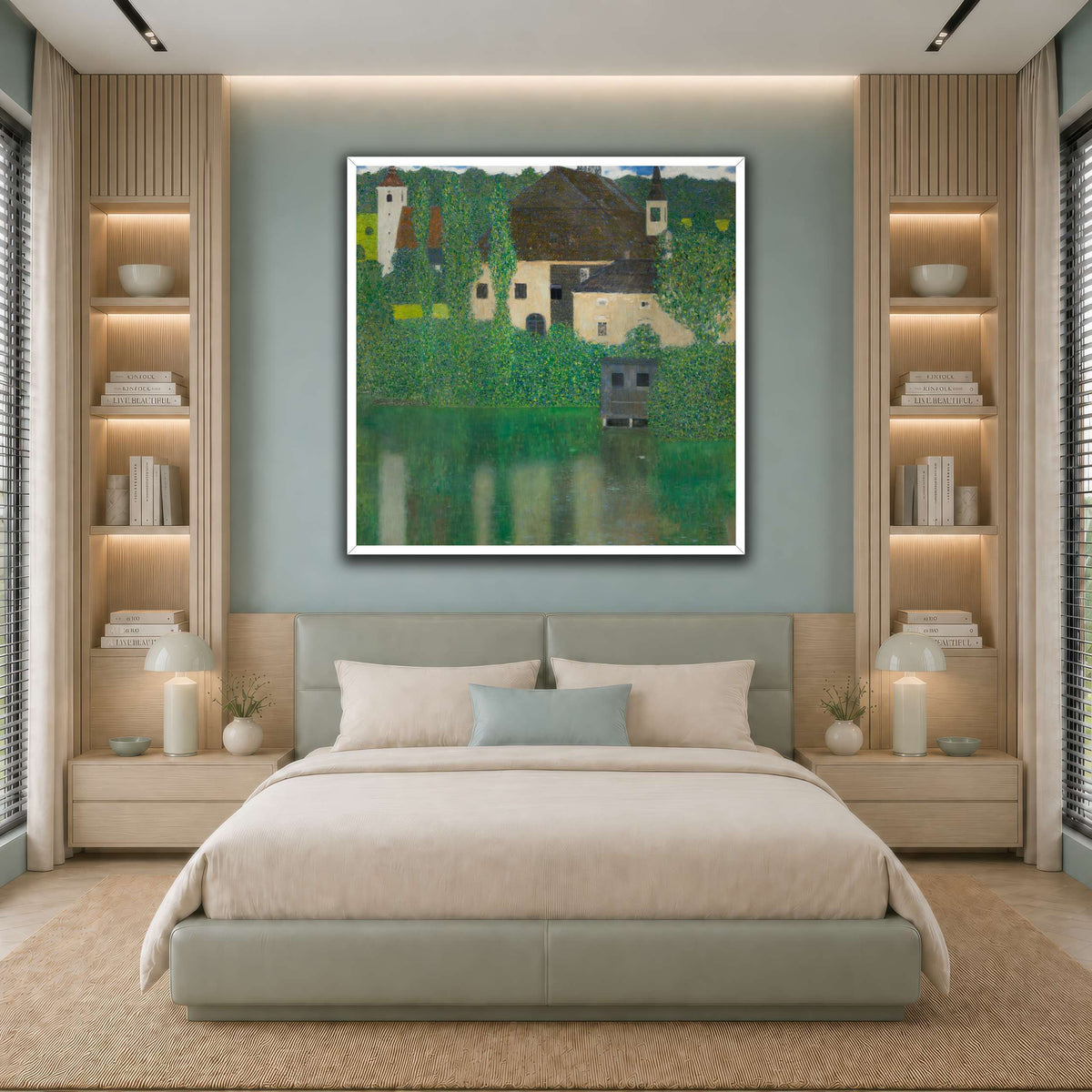 Water_Castle_(Klimt) cool-bedroom