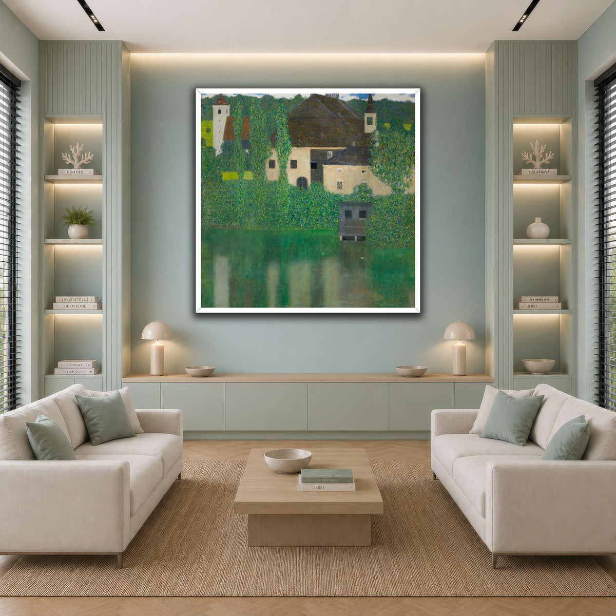 Water_Castle_(Klimt) cool-living room