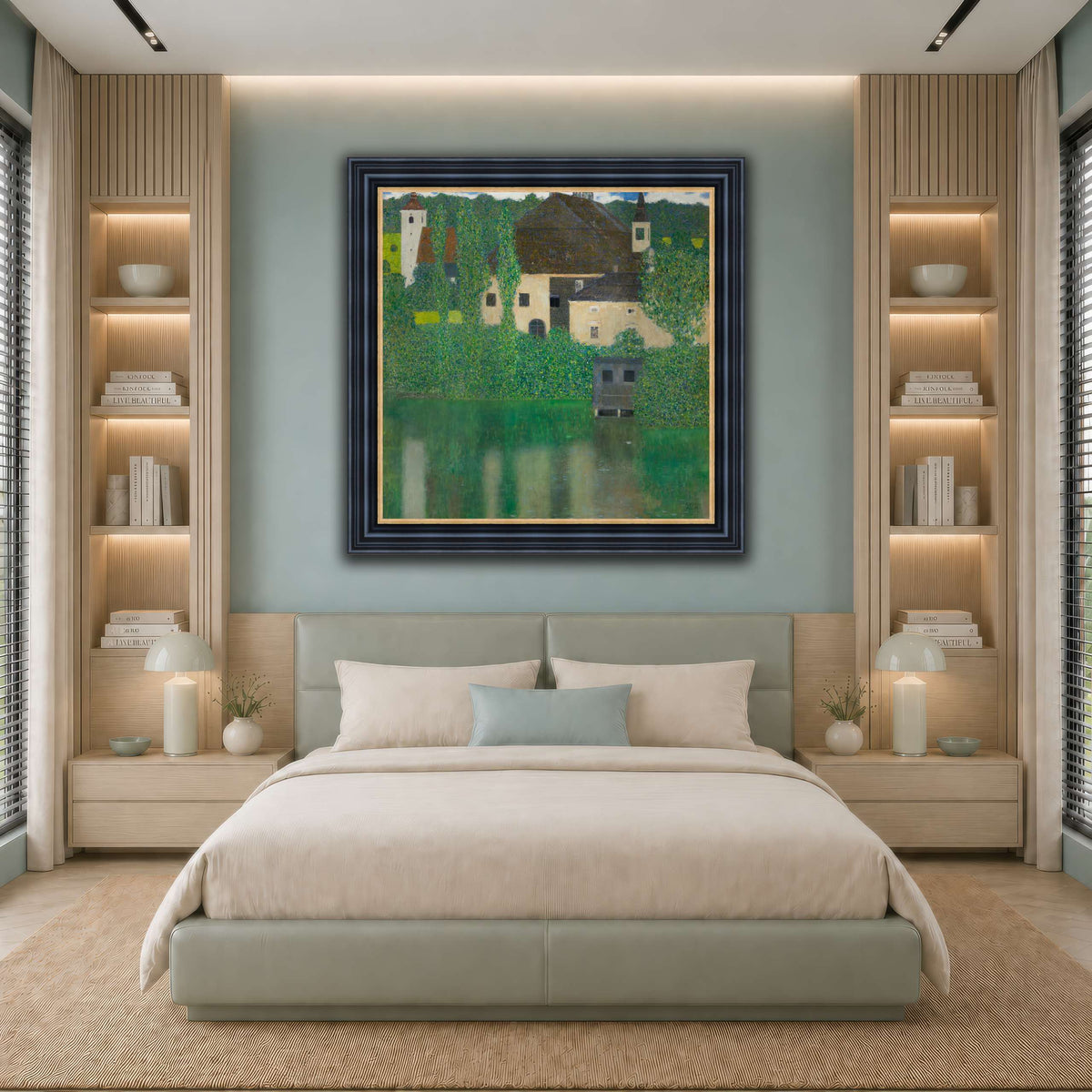 Water_Castle_(Klimt) cool-bedroom