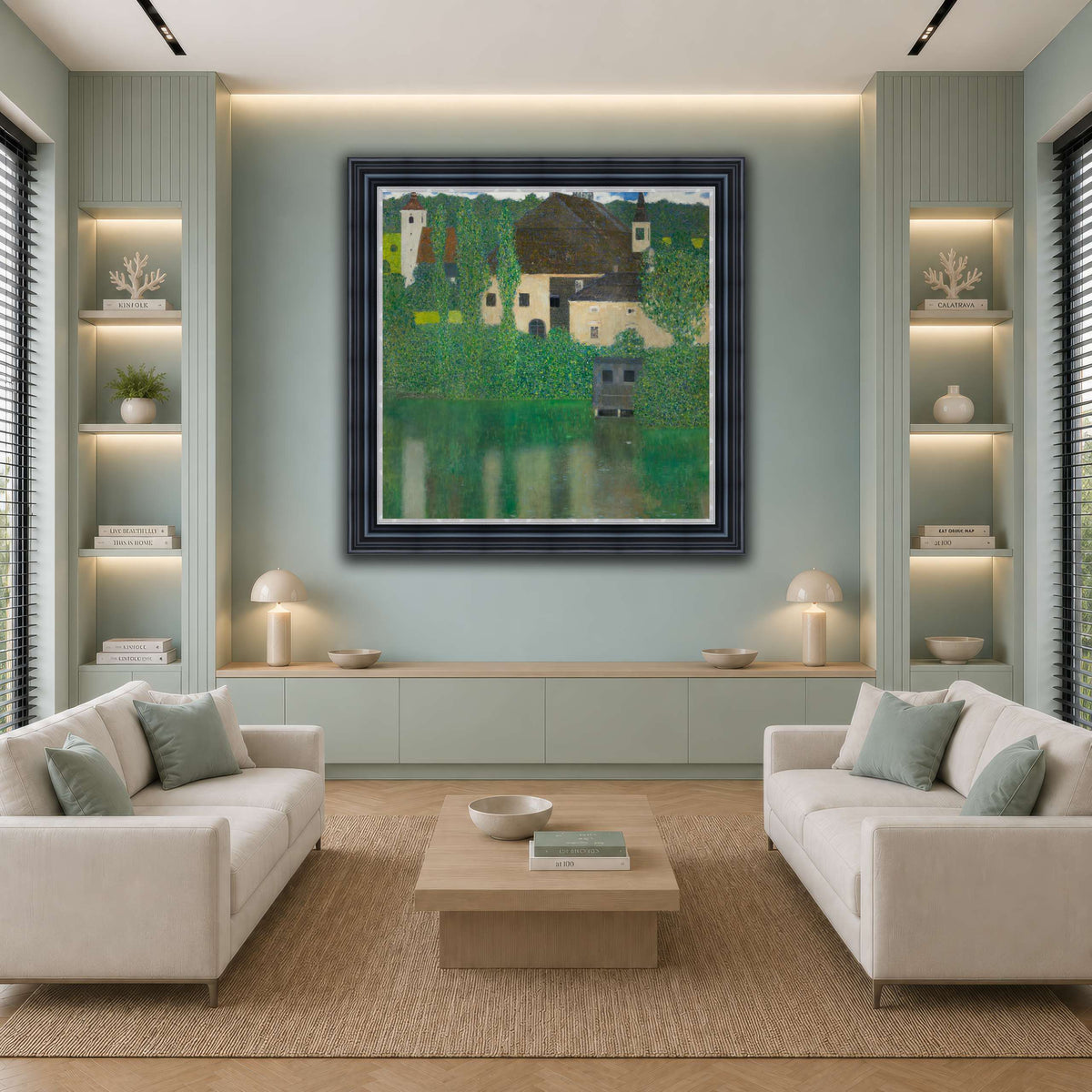 Water_Castle_(Klimt) cool-living room