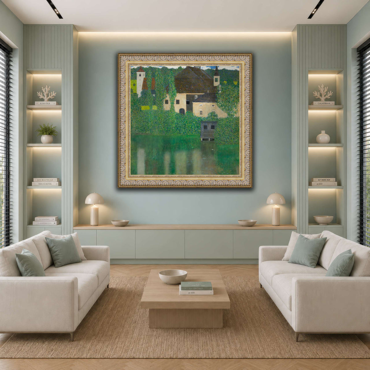 Water_Castle_(Klimt) cool-living room