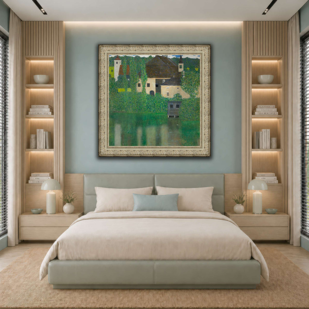 Water_Castle_(Klimt) cool-bedroom