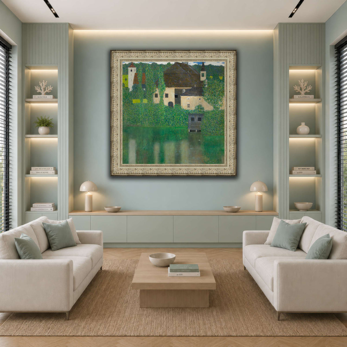 Water_Castle_(Klimt) cool-living room