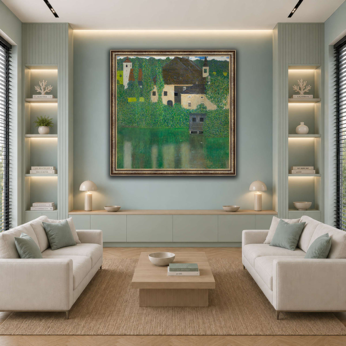 Water_Castle_(Klimt) cool-living room
