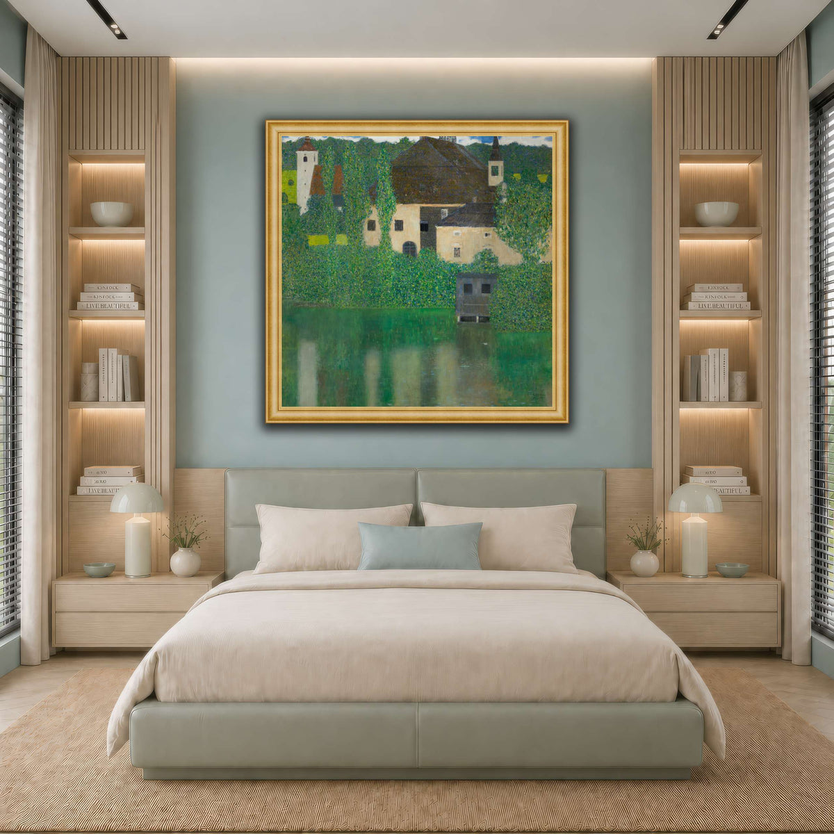 Water_Castle_(Klimt) cool-bedroom