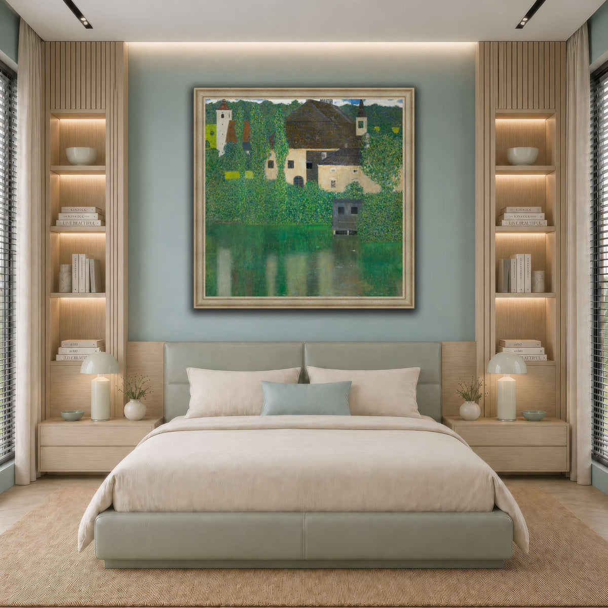 Water_Castle_(Klimt) cool-bedroom