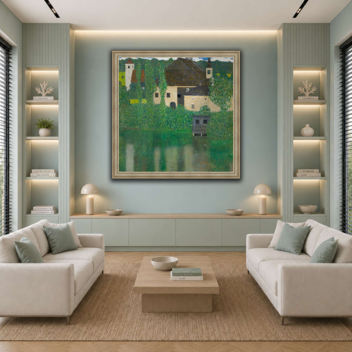 Water_Castle_(Klimt) cool-living room