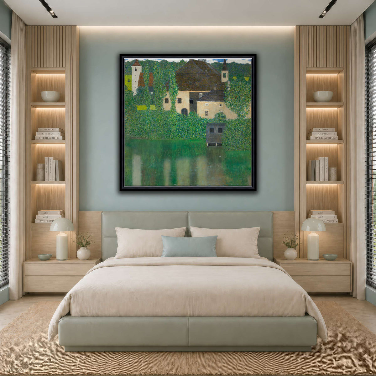 Water_Castle_(Klimt) cool-bedroom