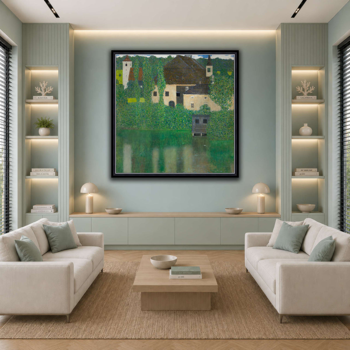 Water_Castle_(Klimt) cool-living room