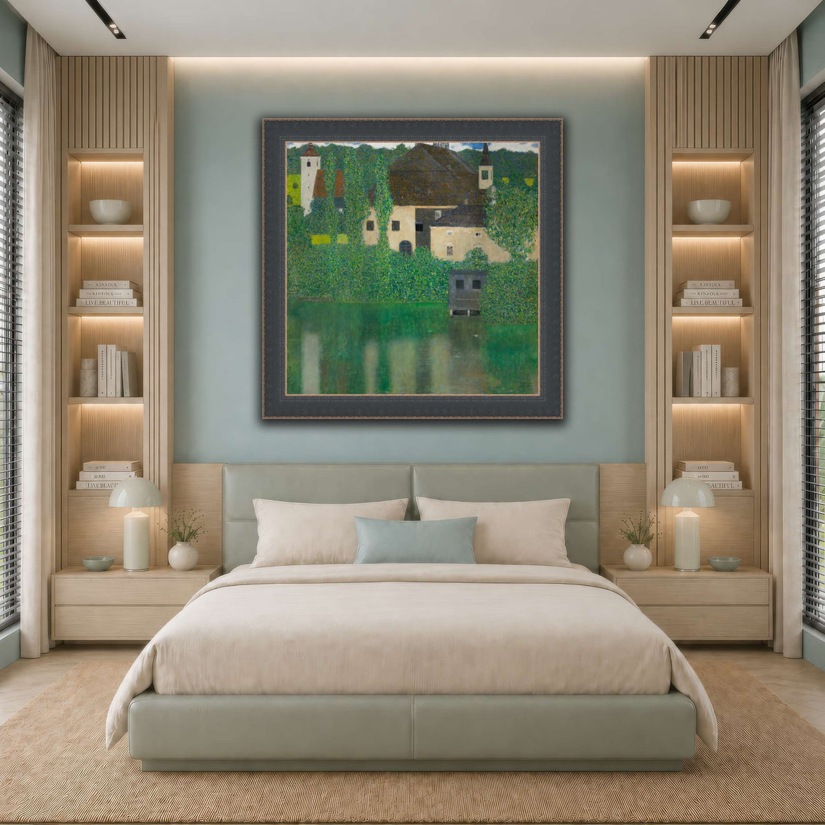 Water_Castle_(Klimt) cool-bedroom