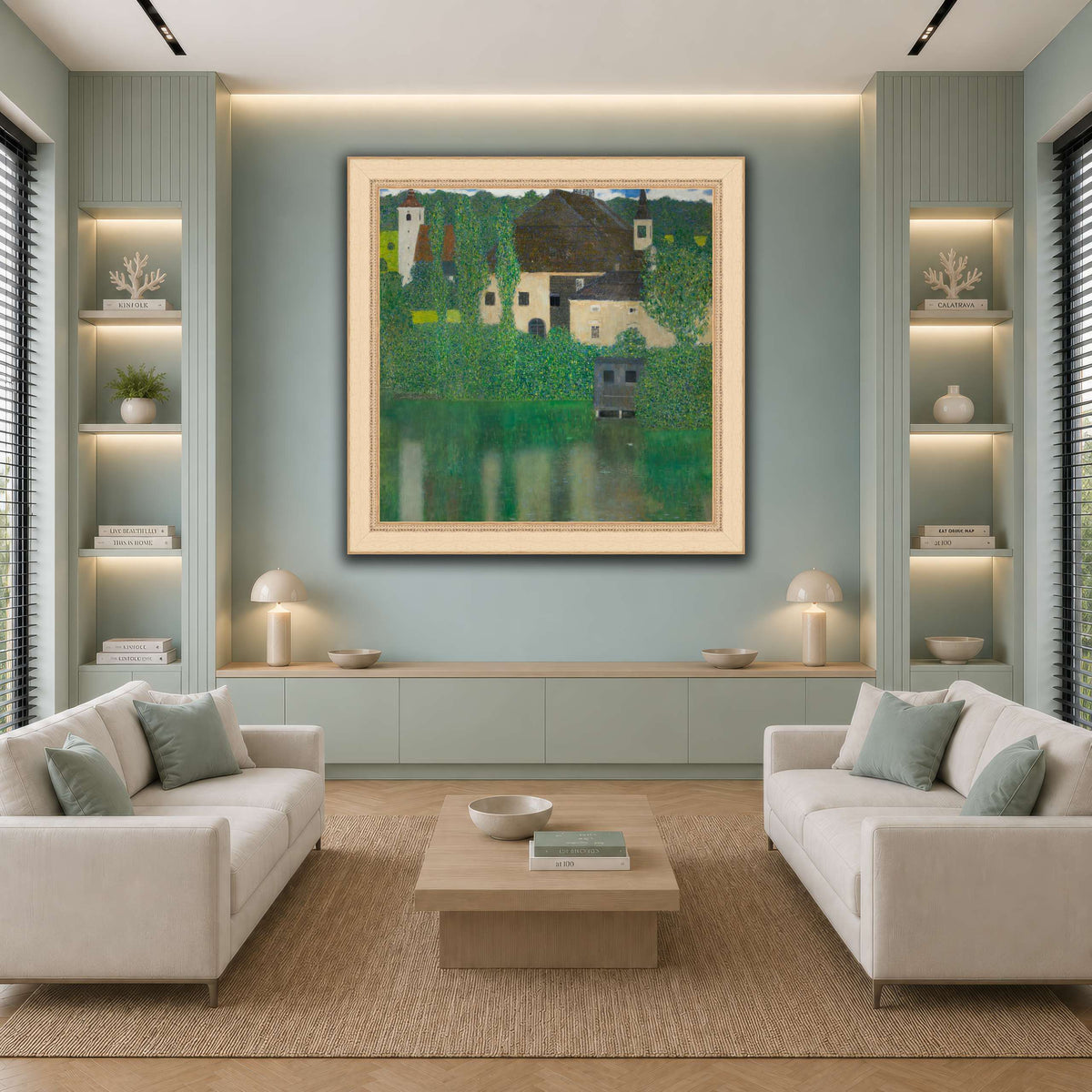 Water_Castle_(Klimt) cool-living room