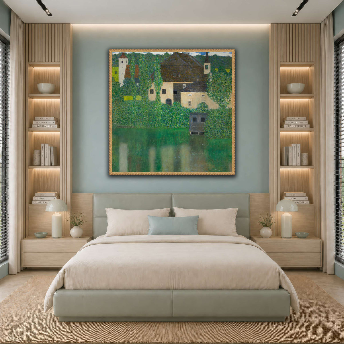 Water_Castle_(Klimt) cool-bedroom