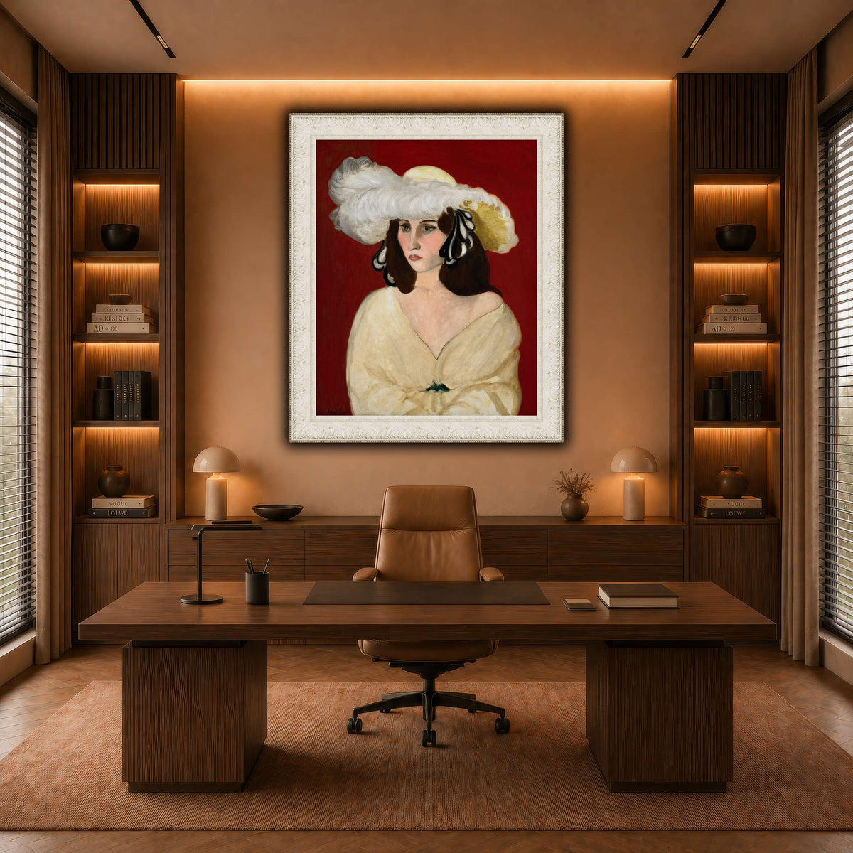 White_Plumes_Henri_Matisse warm-office