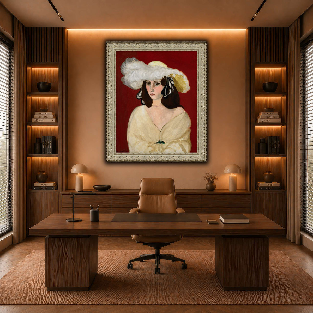 White_Plumes_Henri_Matisse warm-office