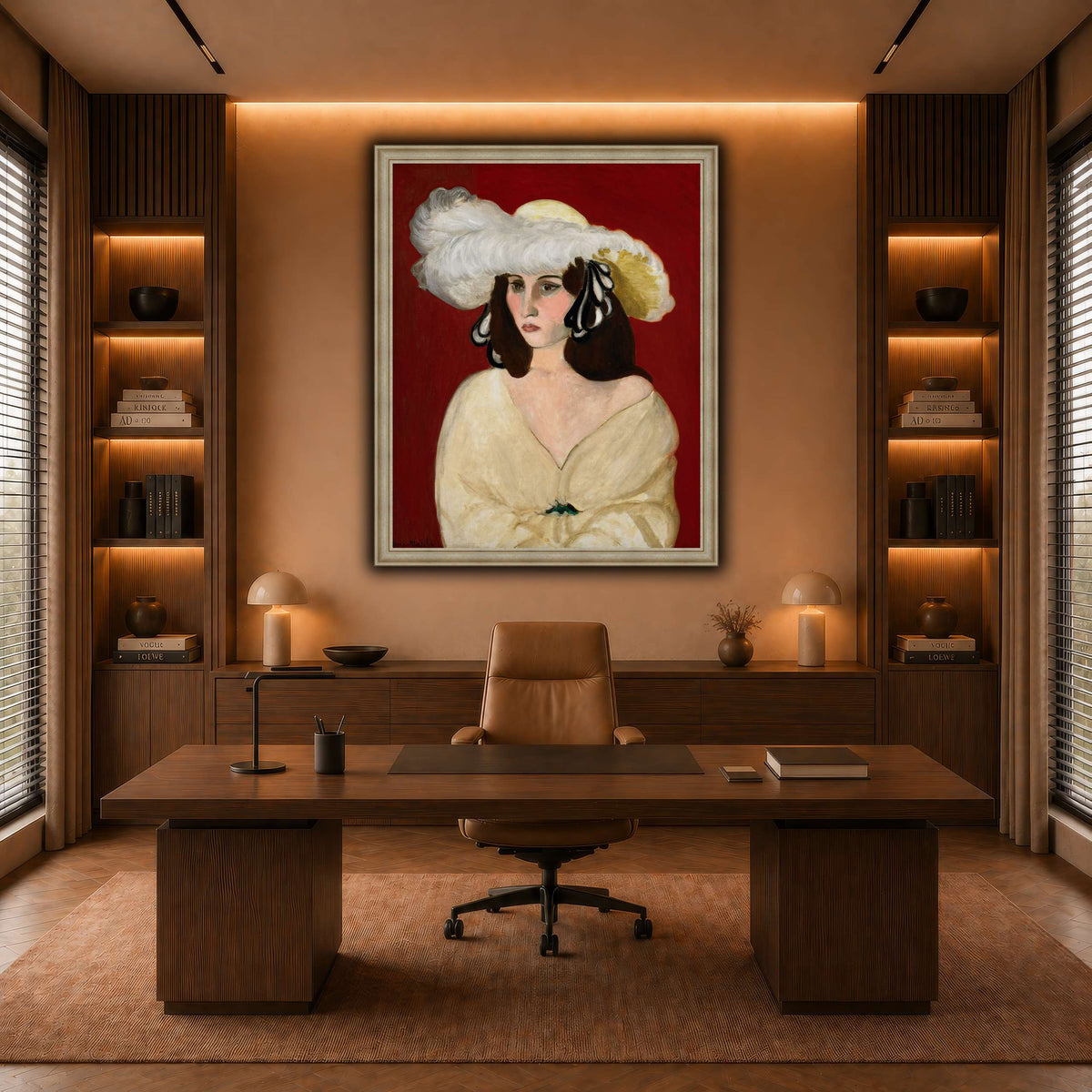 White_Plumes_Henri_Matisse warm-office