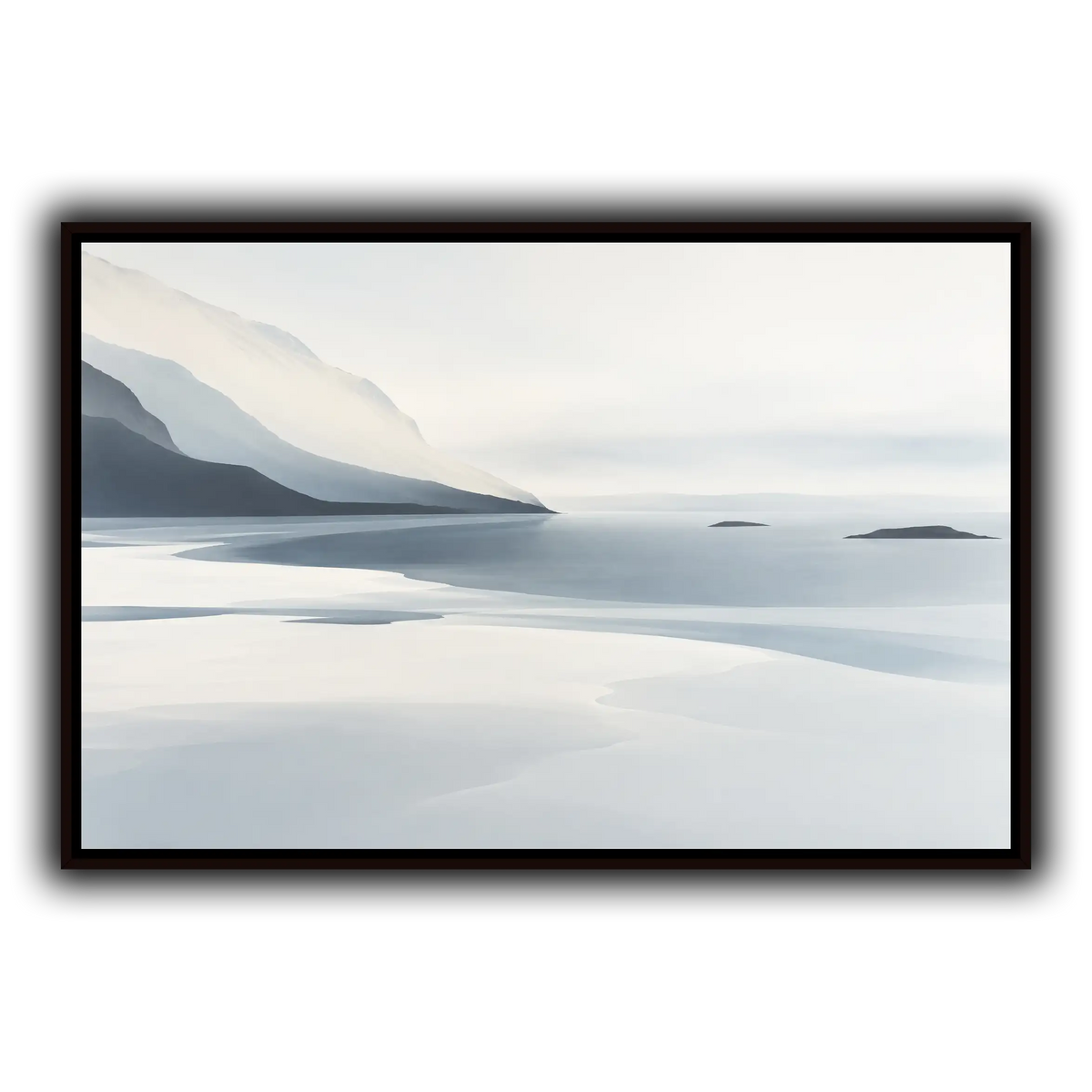 Winter headland in mist-7