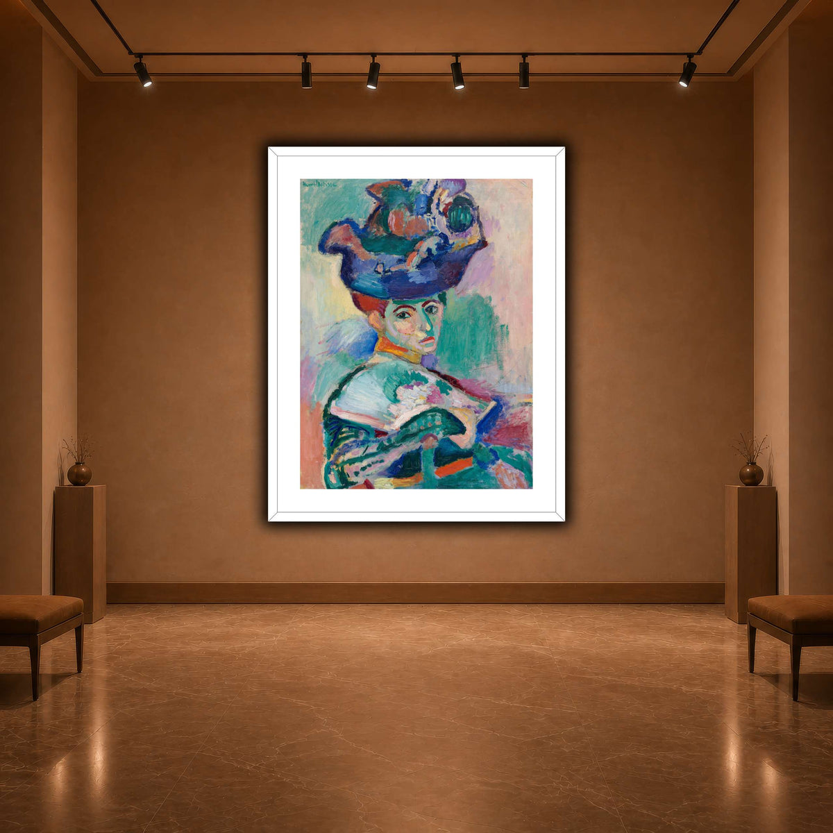 Woman-with-a-Hat_Henri_Matisse warm-agallery