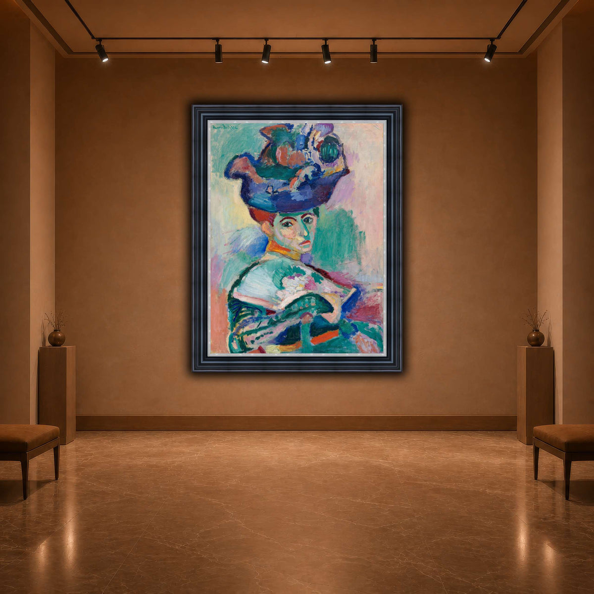Woman-with-a-Hat_Henri_Matisse warm-agallery
