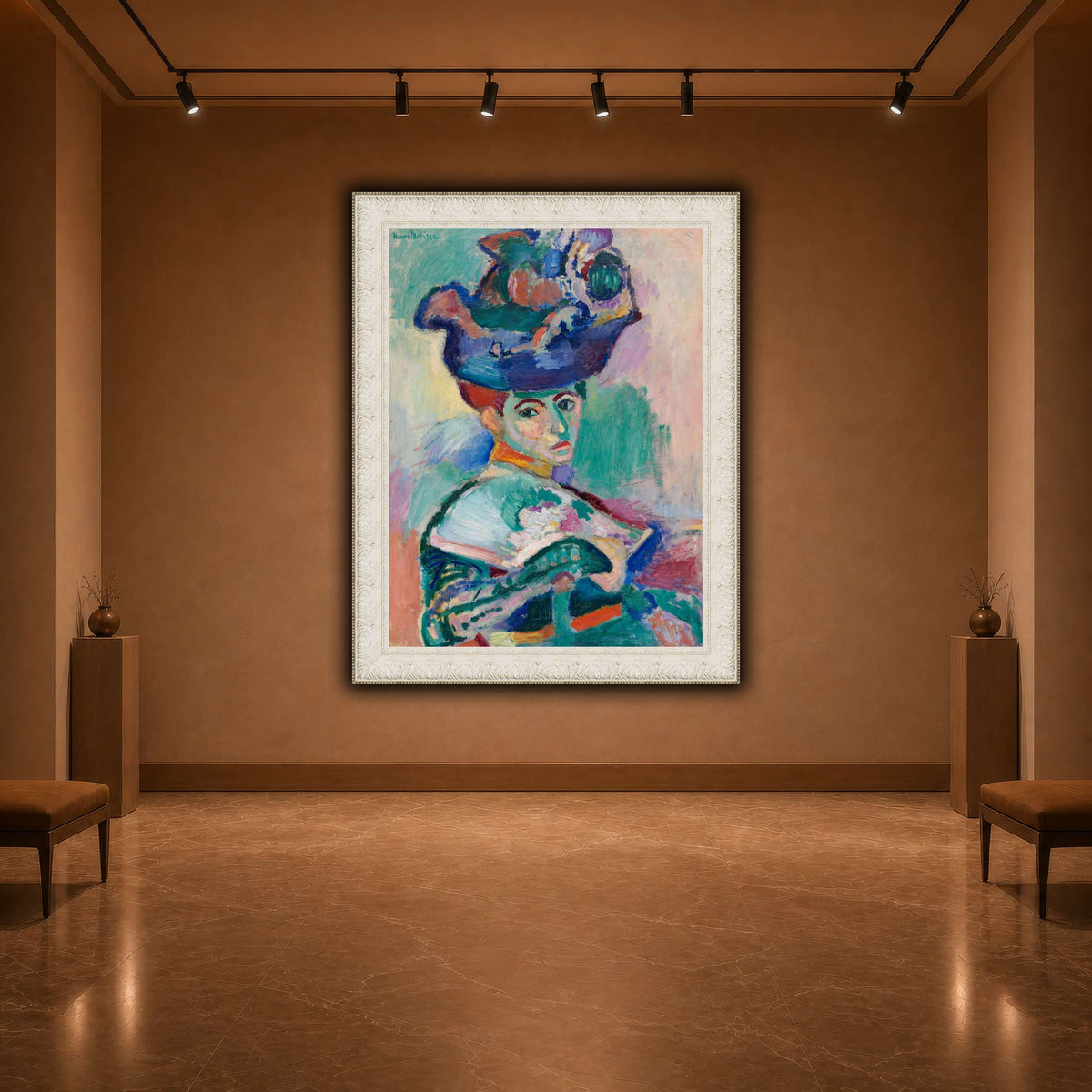 Woman-with-a-Hat_Henri_Matisse warm-agallery