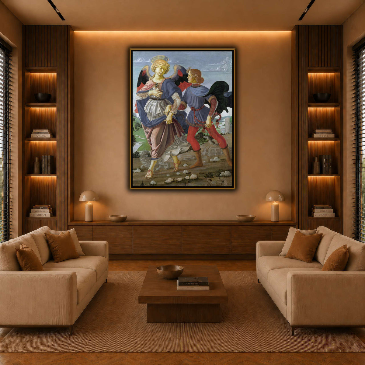 Workshop_of_Andrea_del_Verrocchio._Tobias_and_the_Angel_result warm-living-room