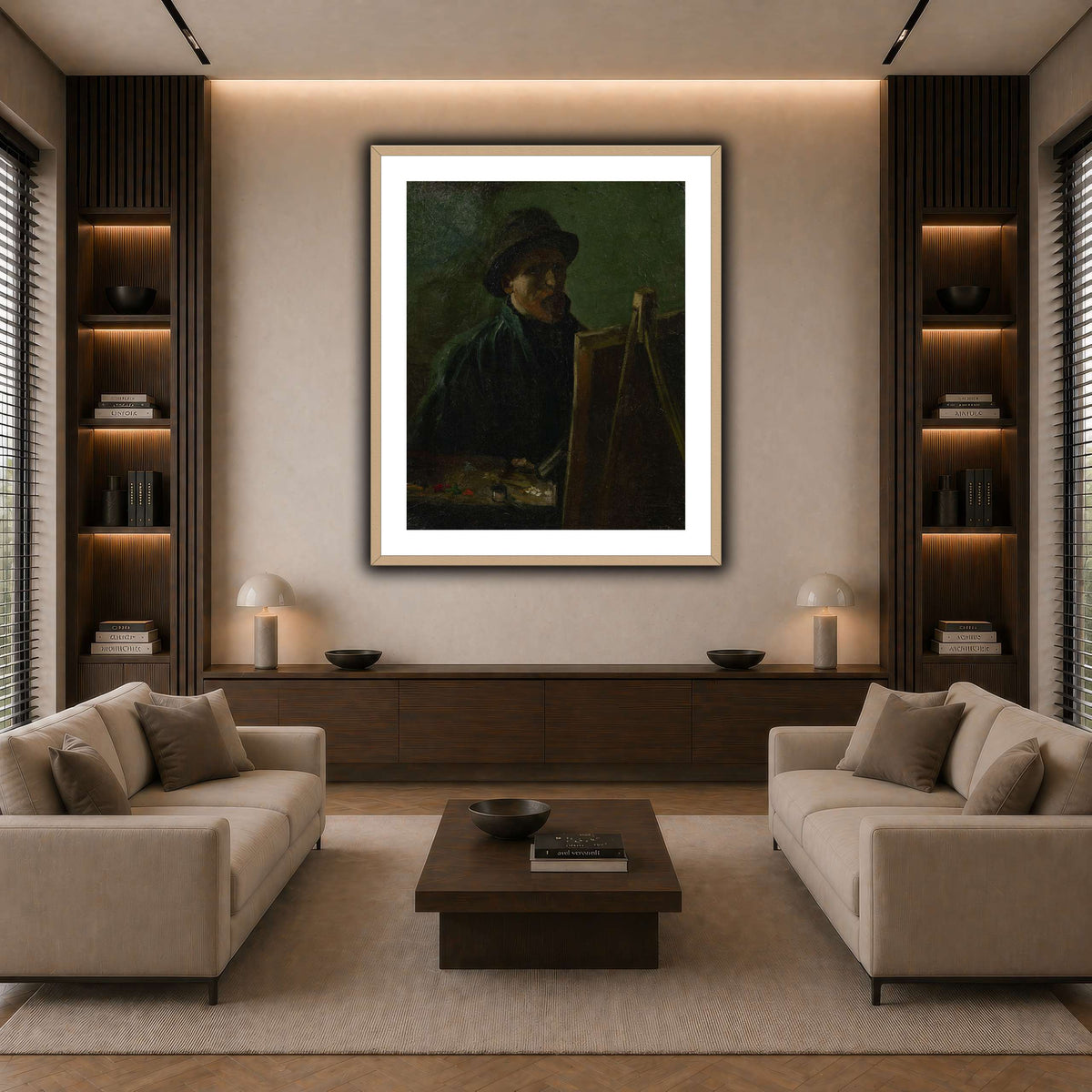 Zelfportret_als_schilder dark neutral-living room